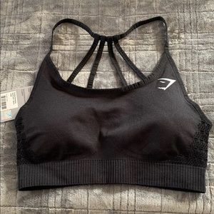 Gymshark Black Bra
